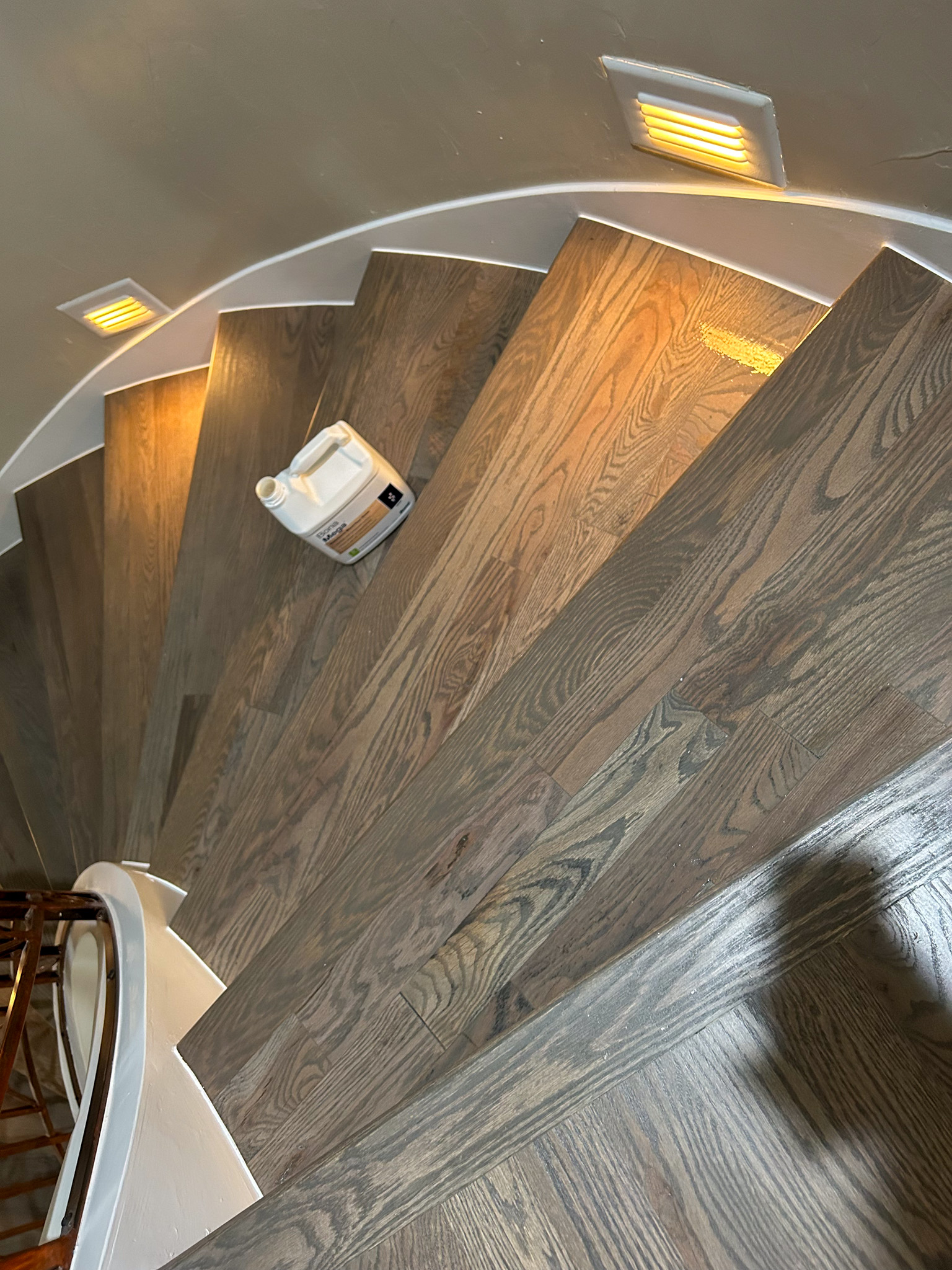 Spiral Stairs Install