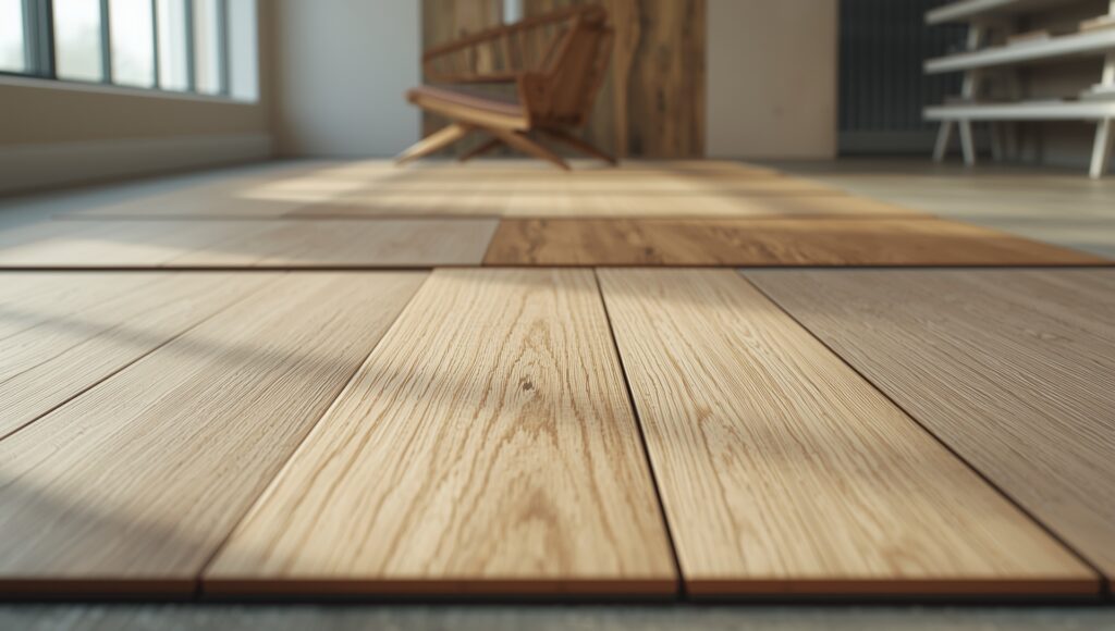 Modern flooring trends in Colorado homes featuring durable hardwood and vinyl options designed for changing climates